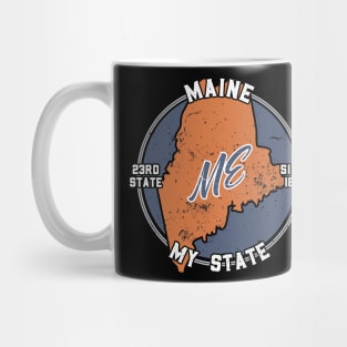 Maine My State Patriot State Tourist Gift Mug